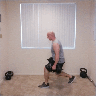 walking lunges
