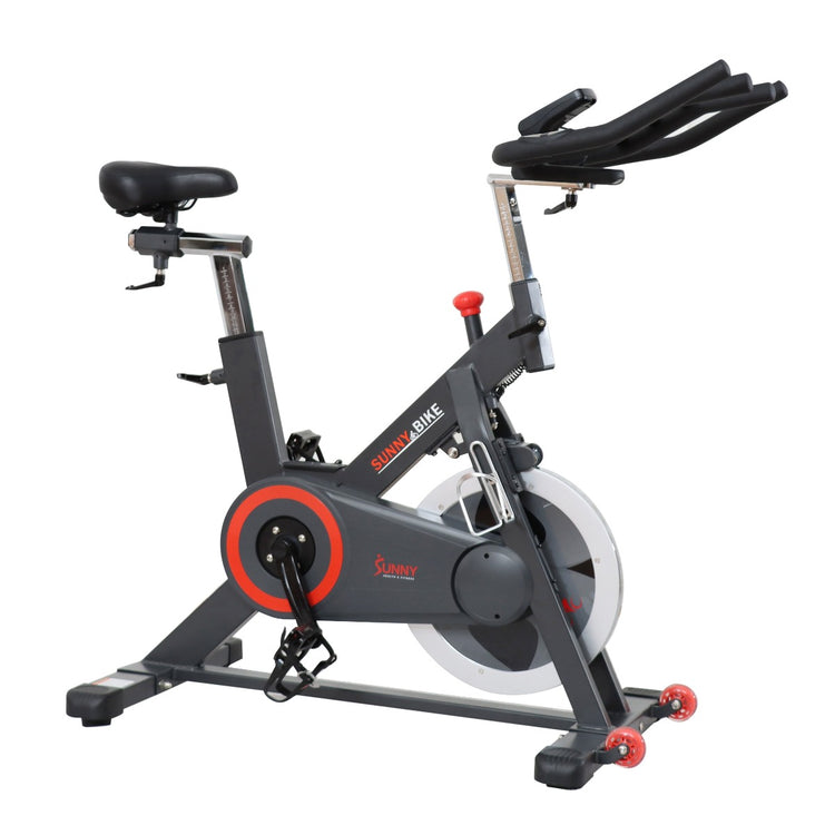 Premium Indoor Cycling Smart Stationary Bike with Exclusive SunnyFit® App Enhanced Bluetooth Connectivity