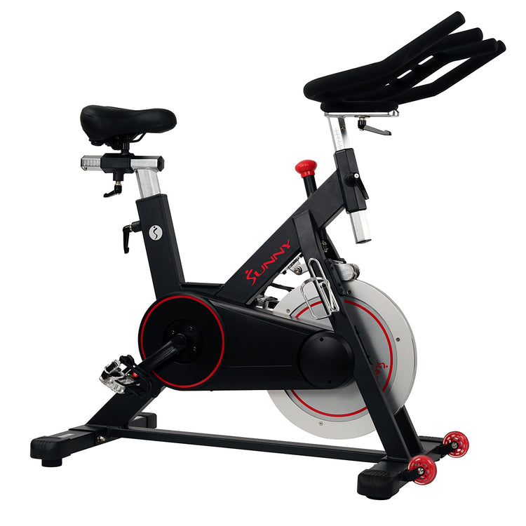 Indoor Cycling Bike Magnetic Belt Drive  w/ High Weight Capacity and Device Holder