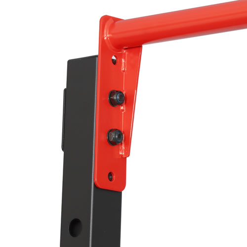 MOVABLE PULL-UP BAR | Adjustable pull-up bar can be set to your preferred height settings. 3 positional settings available.