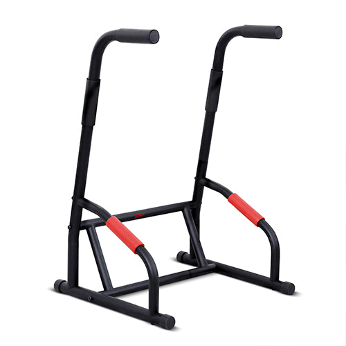 HIGH WEIGHT CAPACITY | Strap additional weights to your dips for even bigger gains. This dip stand is engineered with high-strength steel and can hold up to 660 LB.